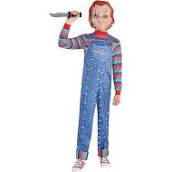 Party City Chucky Halloween Costume for Boys, Child’s Play, Includes Jumpsuit and Mask