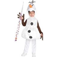 Party City Olaf Halloween Costume for Boys, Frozen 2, Includes Headpiece and Wand