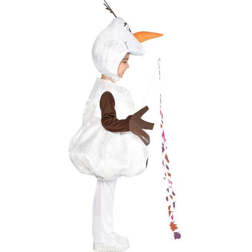  할로윈 용품Party City Olaf Halloween Costume for Boys, Frozen 2, Includes Headpiece and Wand