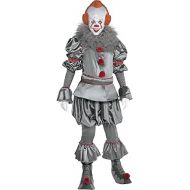 Party City It Chapter Two Tattered Pennywise Costume for Adults, Includes a Clown Suit, Mask, and Collar