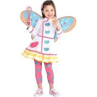 할로윈 용품Party City Butterbean Halloween Costume for Toddler Girls, Butterbeans Cafe Includes Accessories