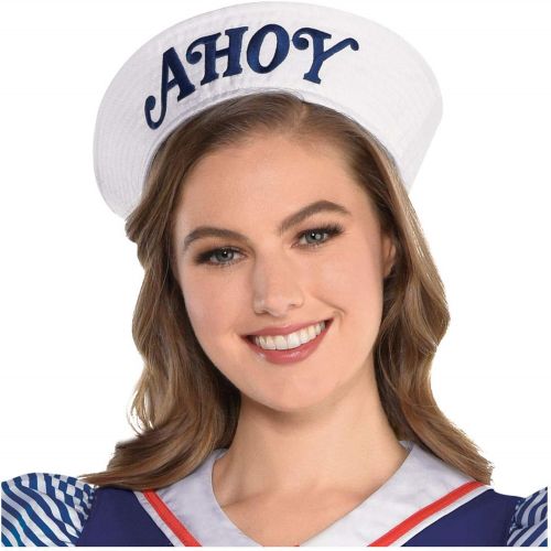  할로윈 용품Party City Robin Scoops Ahoy Halloween Costume for Adults, Stranger Things with Accessories