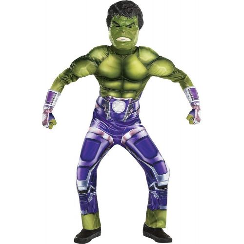  할로윈 용품Party City Hulk Halloween Costume for Boys, Marvel’s Avengers Video Game, Includes Jumpsuit, Mask and Gloves