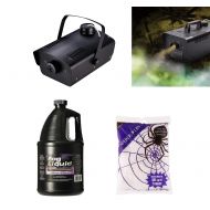 Party City Fog Machine Halloween Kit, Party Supplies and Special Effects, Includes 1 Gallon Fog Juice
