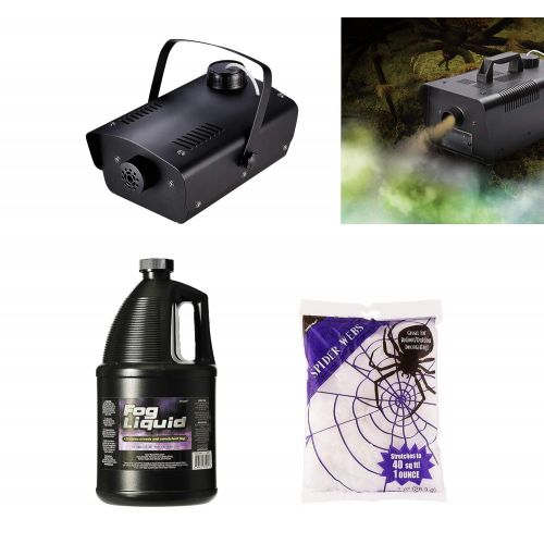  Party City Fog Machine Halloween Kit, Party Supplies and Special Effects, Includes 1 Gallon Fog Juice