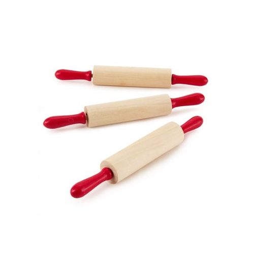  Party Destination Rolling Pins with Red Handles