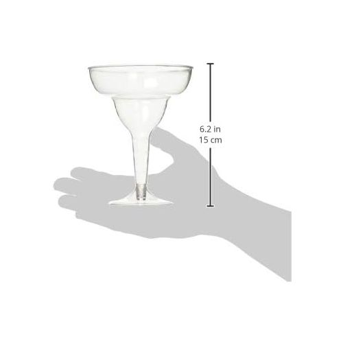  Party Vision Clear 10oz Margarita Glasses, 20ct