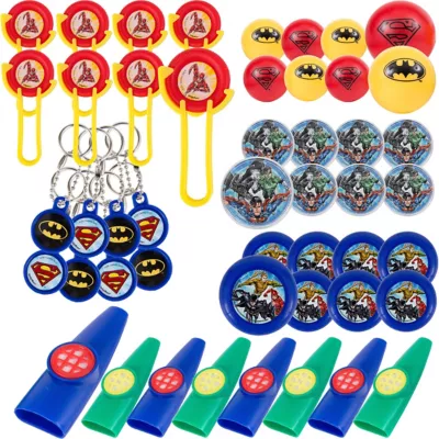 PartyCity Justice League Favor Pack 48pc