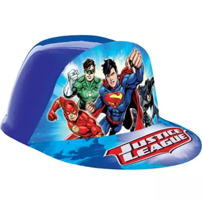 PartyCity Justice League Plastic Hat