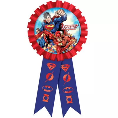 PartyCity Justice League Award Ribbon