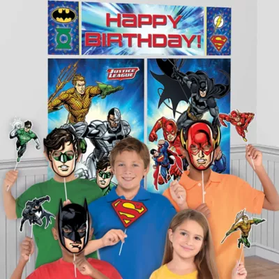 PartyCity Justice League Photo Booth Kit