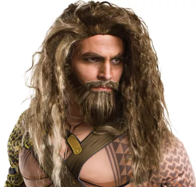  PartyCity Aquaman Wig & Beard Set - Batman v Superman: Dawn of Justice