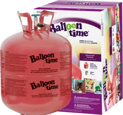 PartyCity Balloon Time Large Helium Tank 14.9cu ft