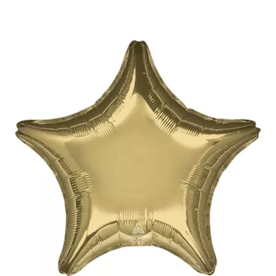 PartyCity Yellow Star Balloon