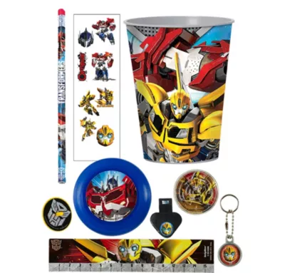 PartyCity Transformers Super Favor Kit for 8 Guests