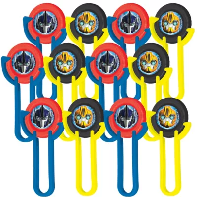  PartyCity Transformers Disc Shooters 12ct