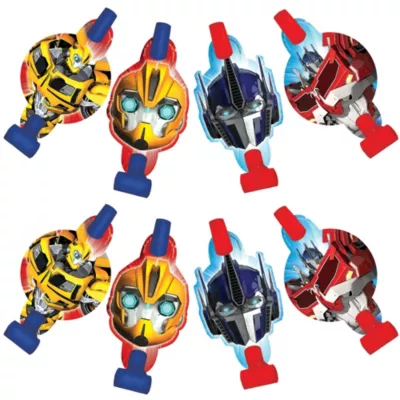 PartyCity Transformers Blowouts 8ct