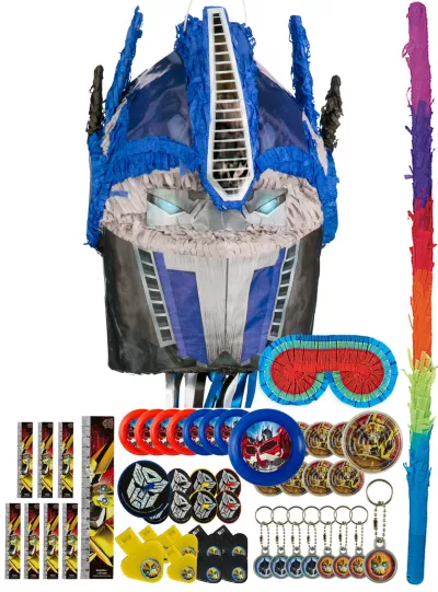 PartyCity Optimus Prime Pinata Kit with Favors - Transformers