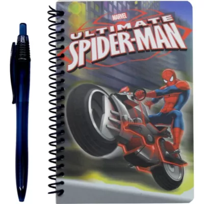  PartyCity Spider-Man Notebook with Pen