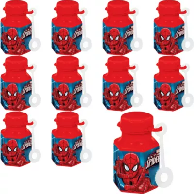 PartyCity Spider-Man Mini Bubbles 48ct