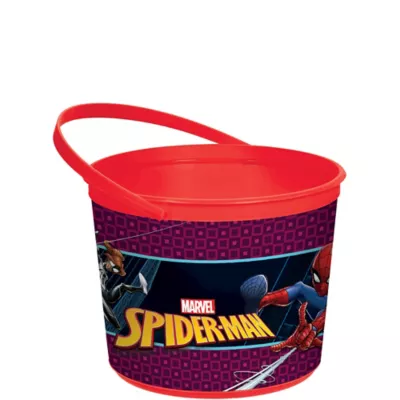 PartyCity Spider-Man Webbed Wonder Favor Container