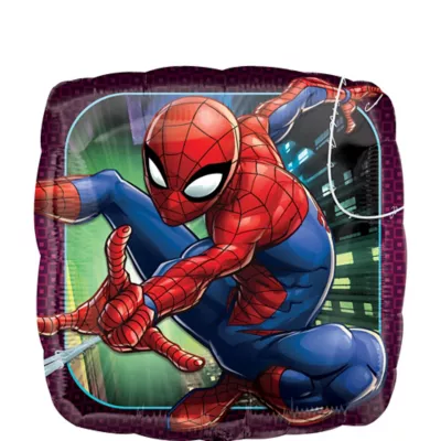 PartyCity Spider-Man Webbed Wonder Balloon 16 12in x 16 12in