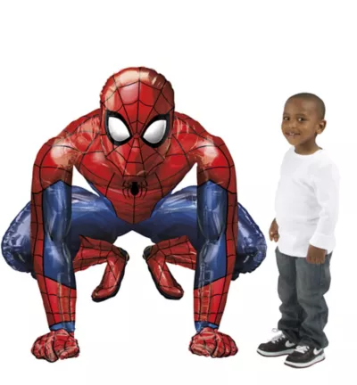 PartyCity Giant Gliding Spider-Man Webbed Wonder Balloon