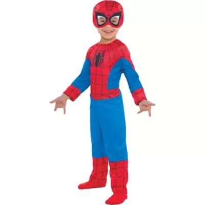 PartyCity Toddler Boys Classic Spider-Man Costume