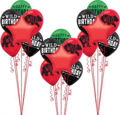 PartyCity Little Lumberjack Balloon Kit