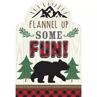  PartyCity Little Lumberjack Invitations 8ct