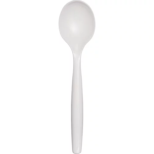 PartyCity White Plastic Serving Spoon