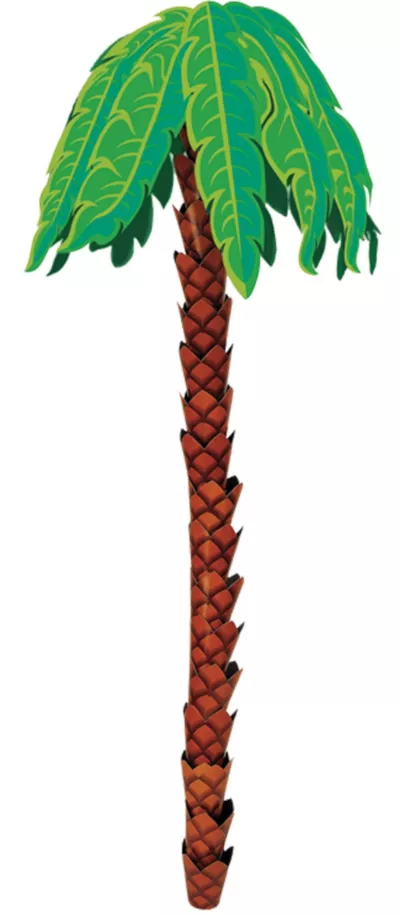 PartyCity Hanging Palm Tree