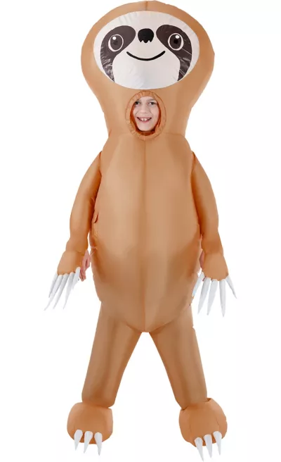 PartyCity Child Inflatable Sloth Costume