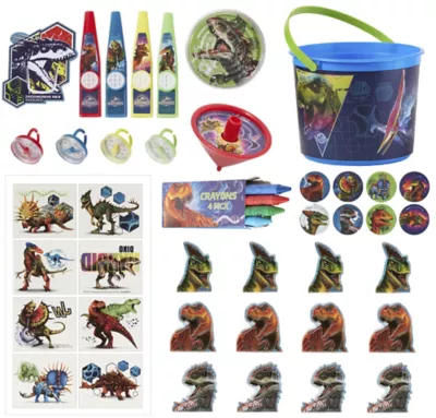  PartyCity Jurassic World Ultimate Favor Kit for 8 Guests