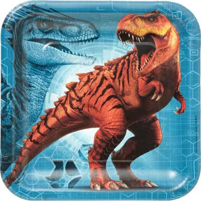  PartyCity Jurassic World Lunch Plates 8ct