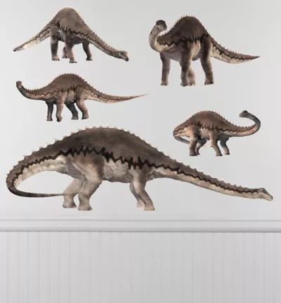 PartyCity Diplodocus Wall Decals 5ct