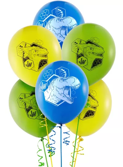 PartyCity Jurassic World Balloons 6ct