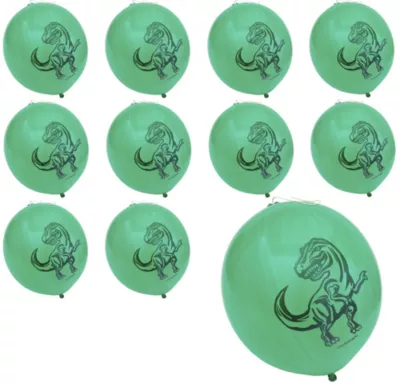  PartyCity Dinosaur Punch Balloons 24ct