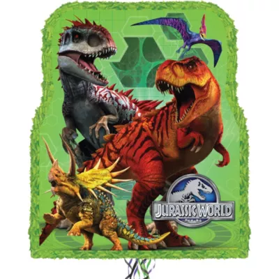 PartyCity Pull String Jurassic World Pinata