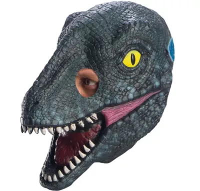  PartyCity Adult Blue Mask - Jurassic World: Fallen Kingdom