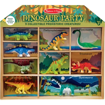 PartyCity Dinosaur Party Playset 9ct