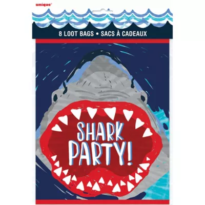 PartyCity Fierce Shark Favor Bags