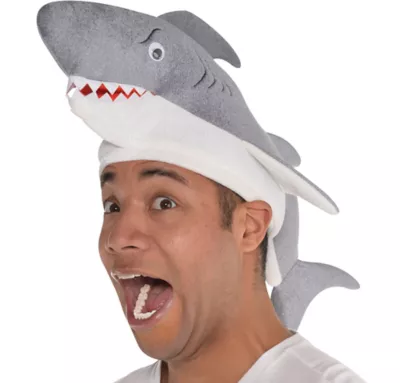 PartyCity Adult Shark Hat