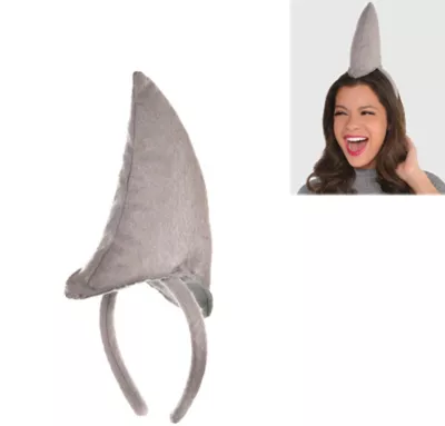 PartyCity Adult Shark Fin Headband