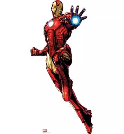 PartyCity Iron Man Life-Size Cardboard Cutout - Avengers