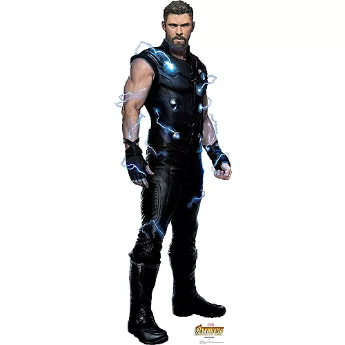 PartyCity Thor Life-Size Cardboard Cutout - Avengers: Infinity War