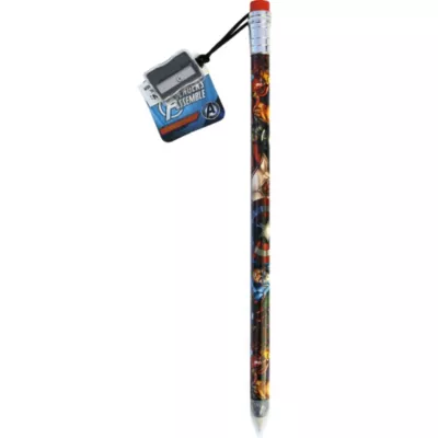 PartyCity Avengers Giant Pencil with Sharpener