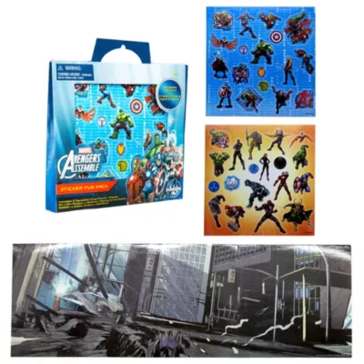 PartyCity Avengers Sticker Activity Kit