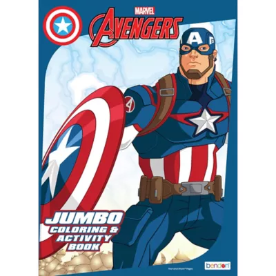  PartyCity Avengers Coloring & Activity Book