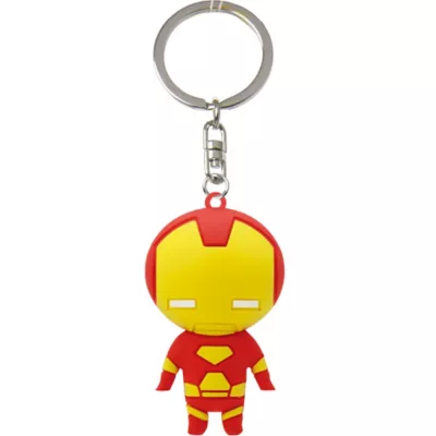 PartyCity Iron Man Keychain